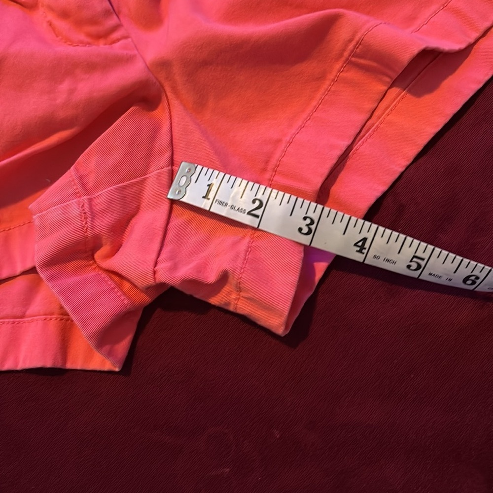 Women’s  J.Crew Chino shirts small coral - Picture 3 of 4
